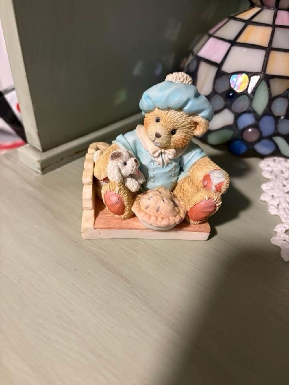 1993 Cherished Teddies "Little Jack Horner" figurine by Enesco